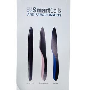 SmartCells Anti-Fatigue Therapeutic & Active‎ Orthotic Soft Insoles Size 2XL